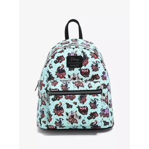 Loungefly Disney‎ Villains Tattoo Art Mini Backpack